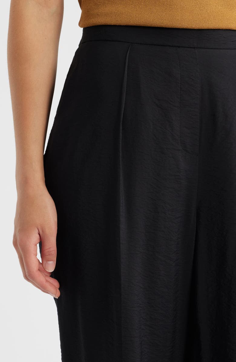 Anne Klein Pleated Pull-On Wide Leg Pants, Alternate, color, 