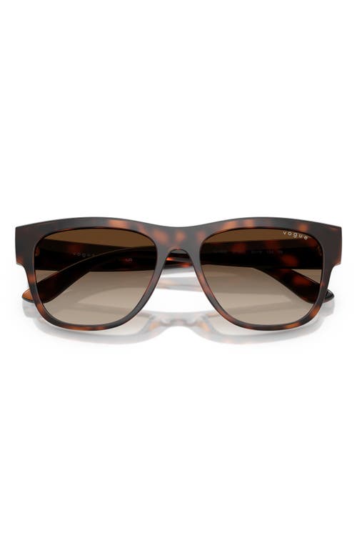 Vogue Kids' 52mm Pillow Sunglasses In Brown