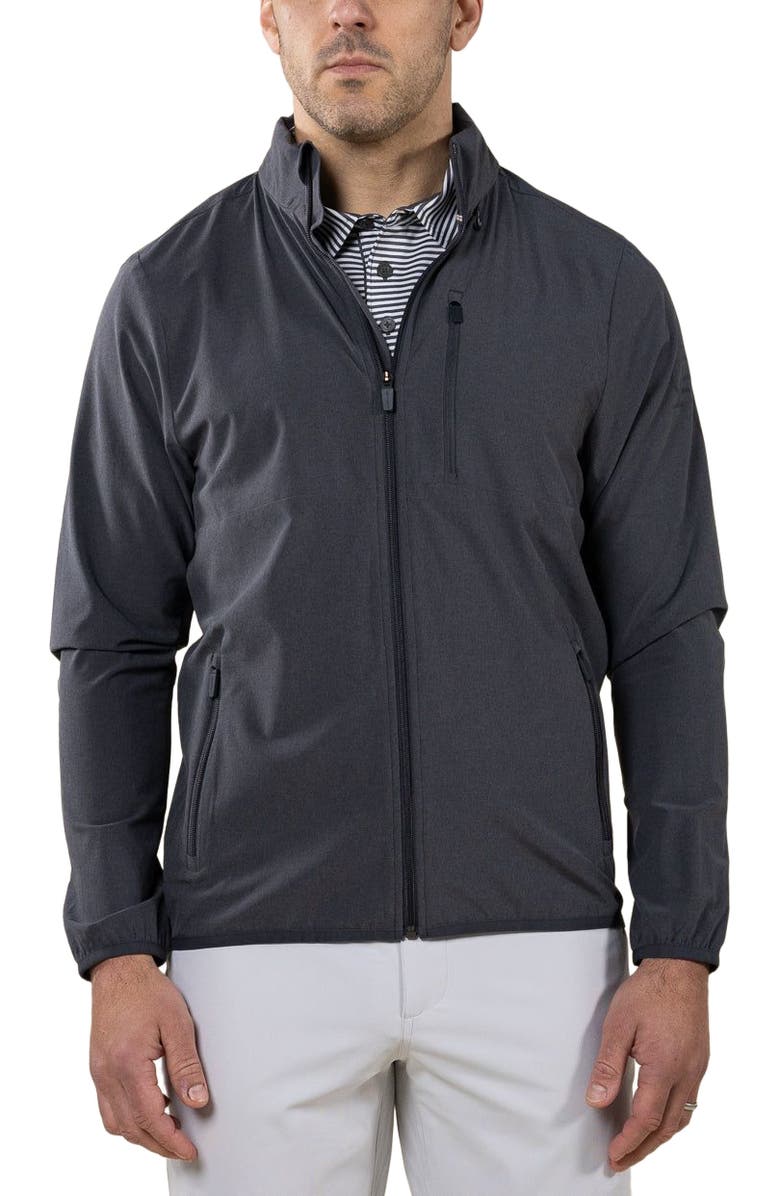 ASHWORTH GOLF AG Packable Jacket, Alternate, color, Asphalt