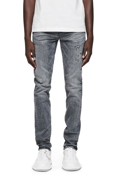 Abrasions Skinny Jeans