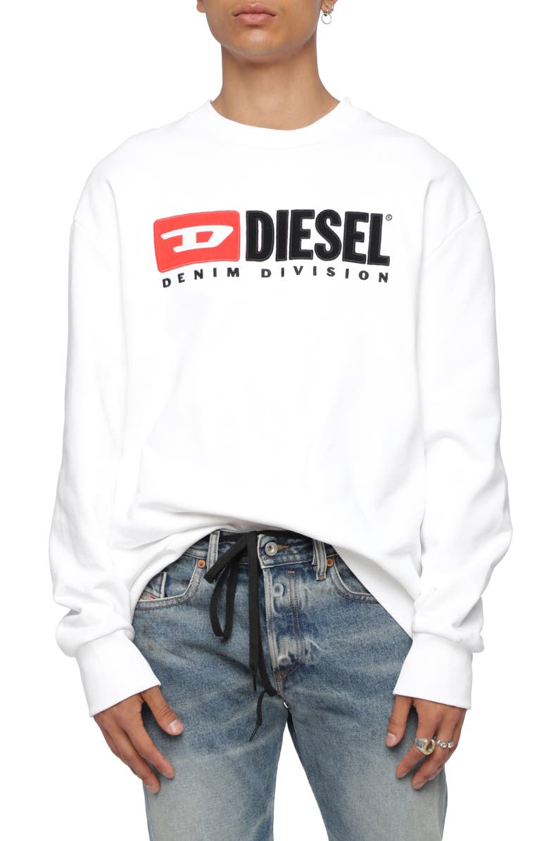 DIESEL<sup>®</sup> S-CREW-DIVISION Sweatshirt, Main, color, 