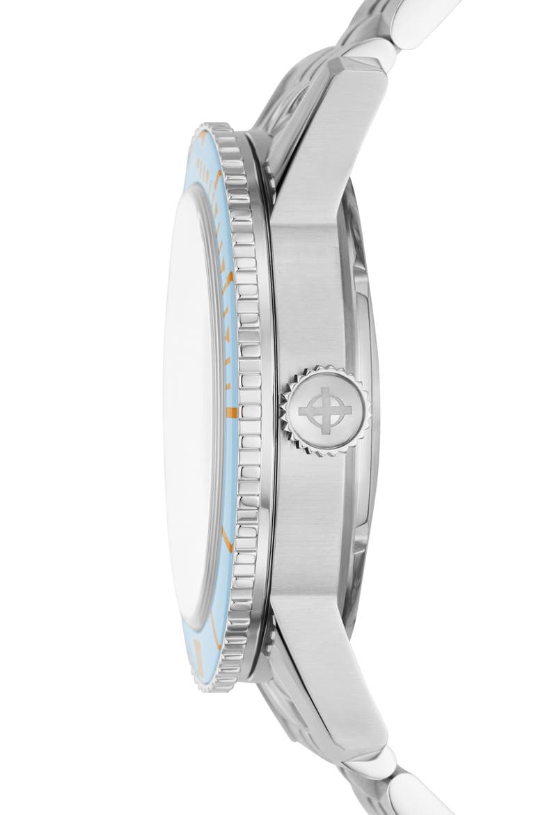 Compression Diver Automatic Stainless Steel Watch, 40mm, Alternate, color, SILVER