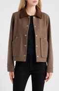 Sam Edelman Corduroy Trim Jacket