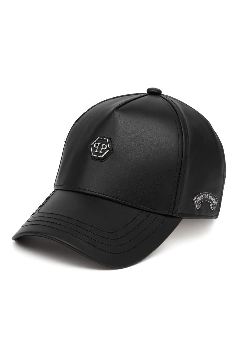 Baseball Cap Hexagon Unisex, Main, color, black