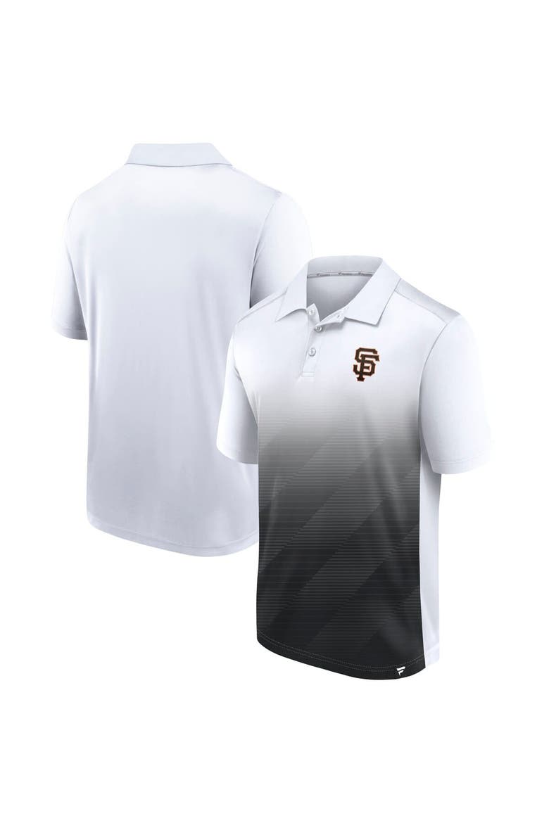 Men's Fanatics White San Francisco Giants Iconic Parameter Sublimated Polo, Alternate, color, White
