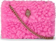 Kurt Geiger London Mini Kensington Faux Fur Crossbody Bag