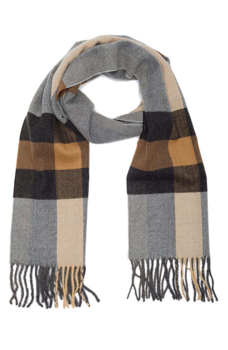 STEWART OF SCOTLAND Exploded Plaid Scarf, Main, color,