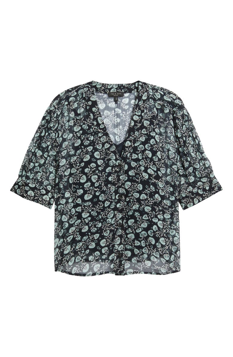 rag & bone Taylor Floral Button-Up Shirt, Alternate, color, Sal Floral