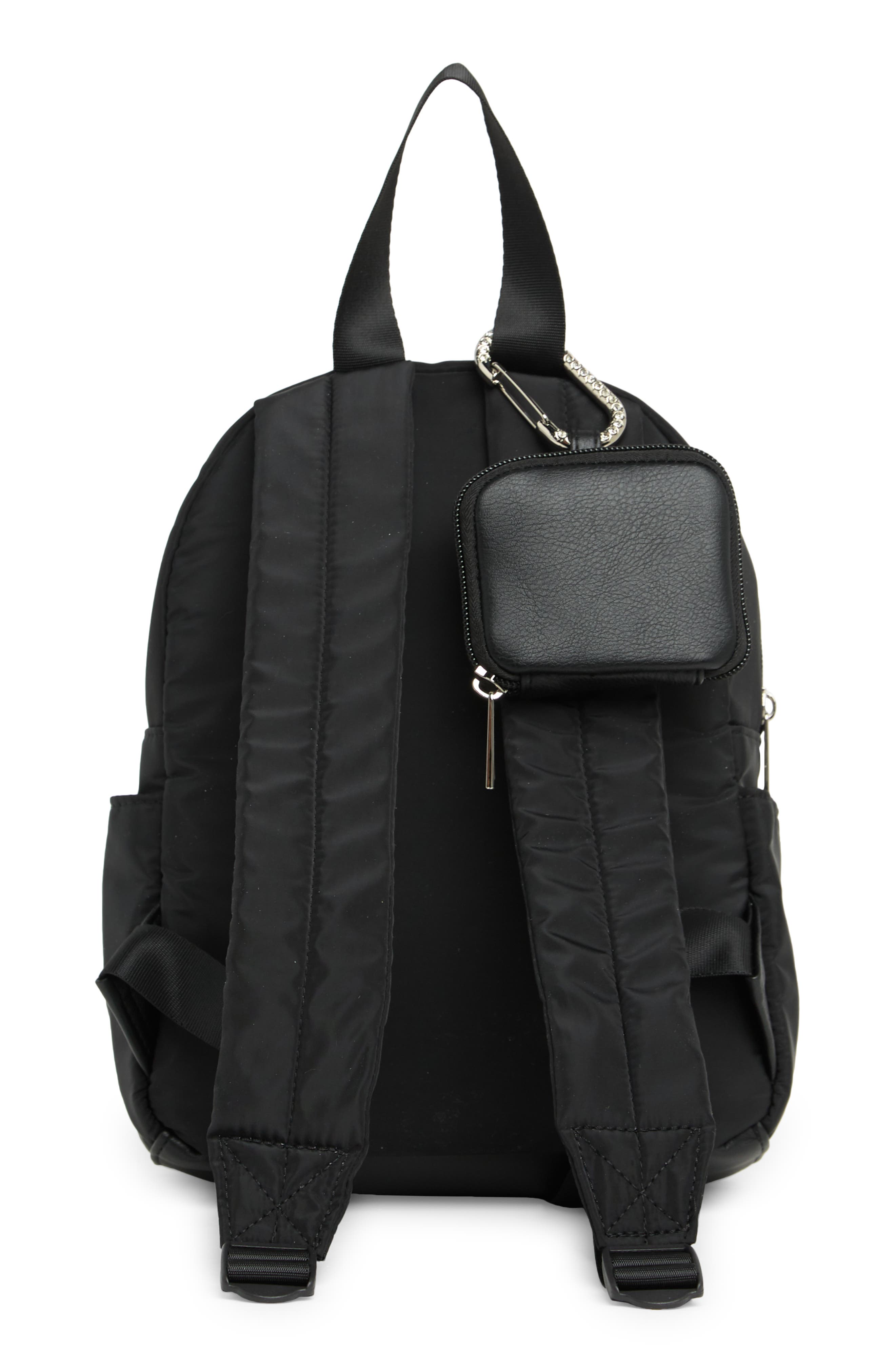 Madden Girl Nylon Mini Dome Backpack with Pouch, Alternate, color, 