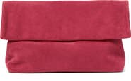 & Other Stories Suede Clutch