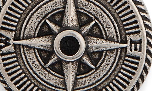 Nordstrom Rack Stainless Steel Compass Pendant Necklace In Stainless