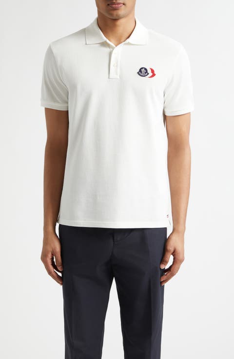 Logo Patch Cotton Polo