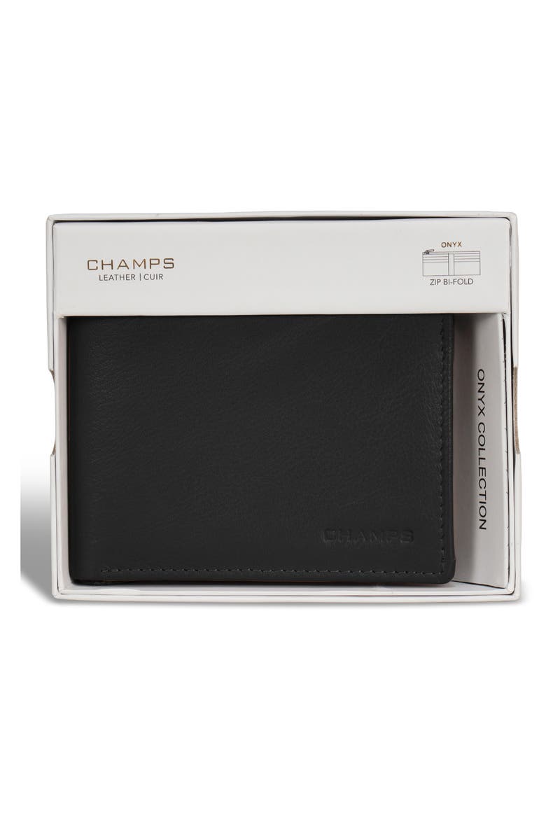 Bifold Wallet, Alternate, color, BLACK