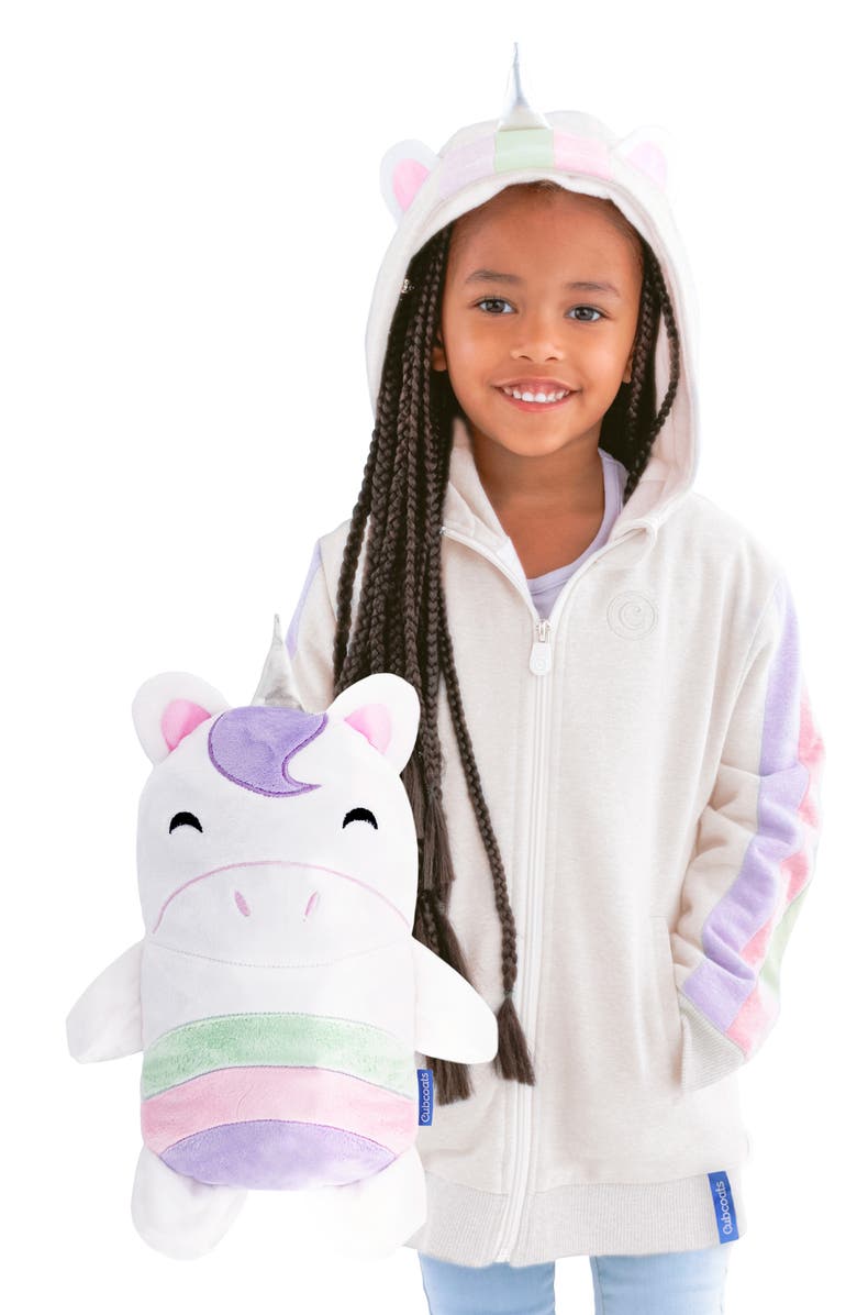 Cubcoats Uki 2-in-1 Stuffed Animal Hoodie, Main, color, 