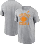 Nike Men's Nike Heather Gray Tennessee Volunteers Legacy Football Icon T-Shirt