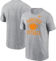 Nike Men's Nike Heather Gray Tennessee Volunteers Legacy Football Icon T-Shirt