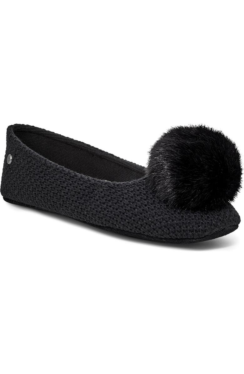 UGG<sup>®</sup> Andi Pompom Slipper, Main, color,