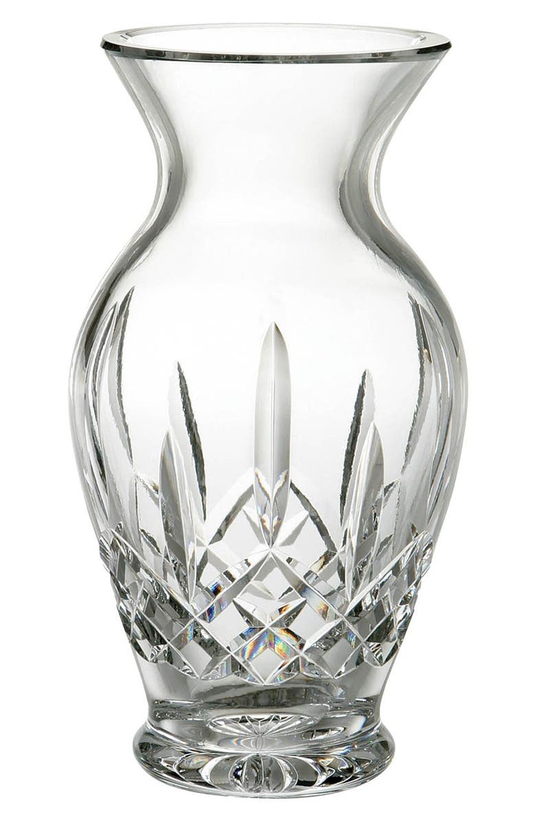 Waterford 'Lismore' Lead Crystal Vase, Main, color, Clear