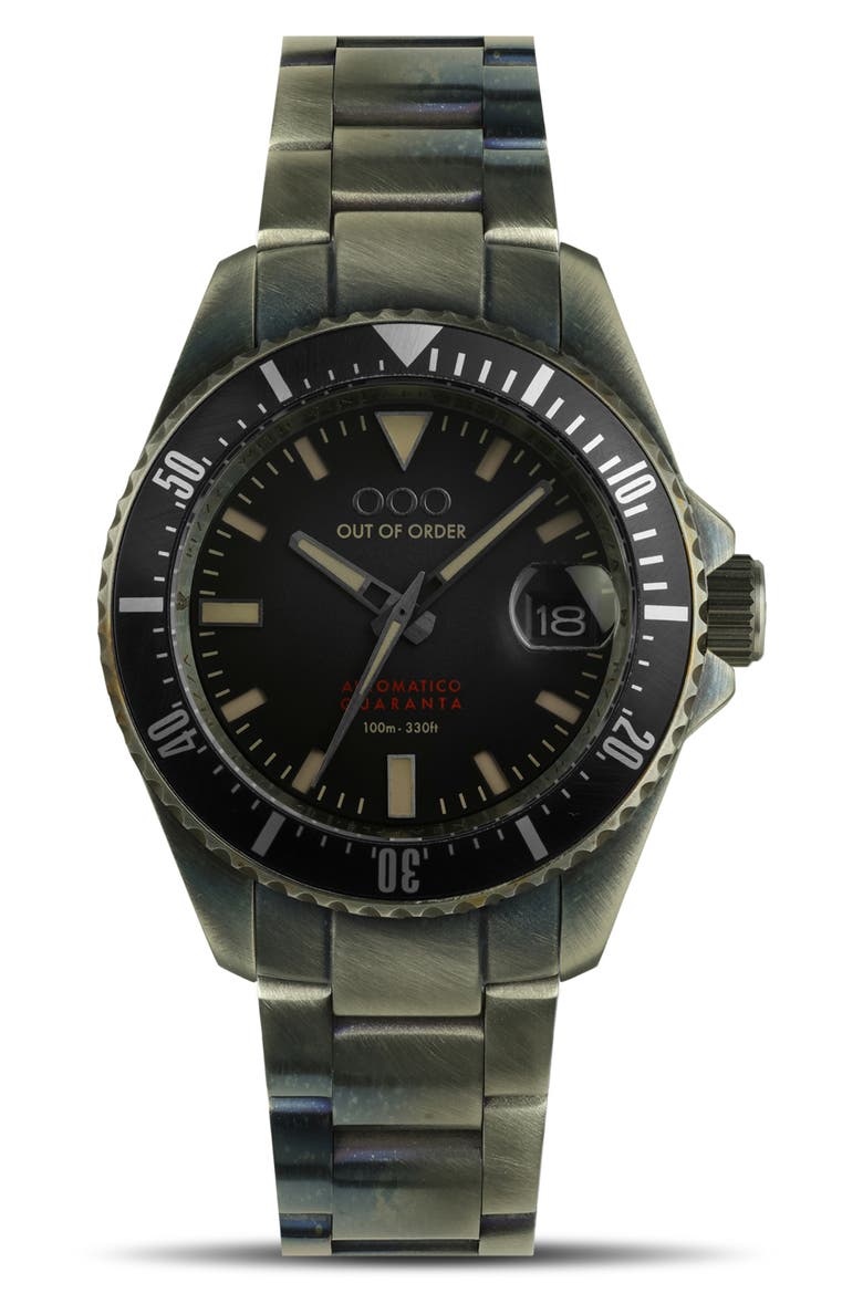 Quaranta Bracelet Watch, 40mm, Main, color, SAND