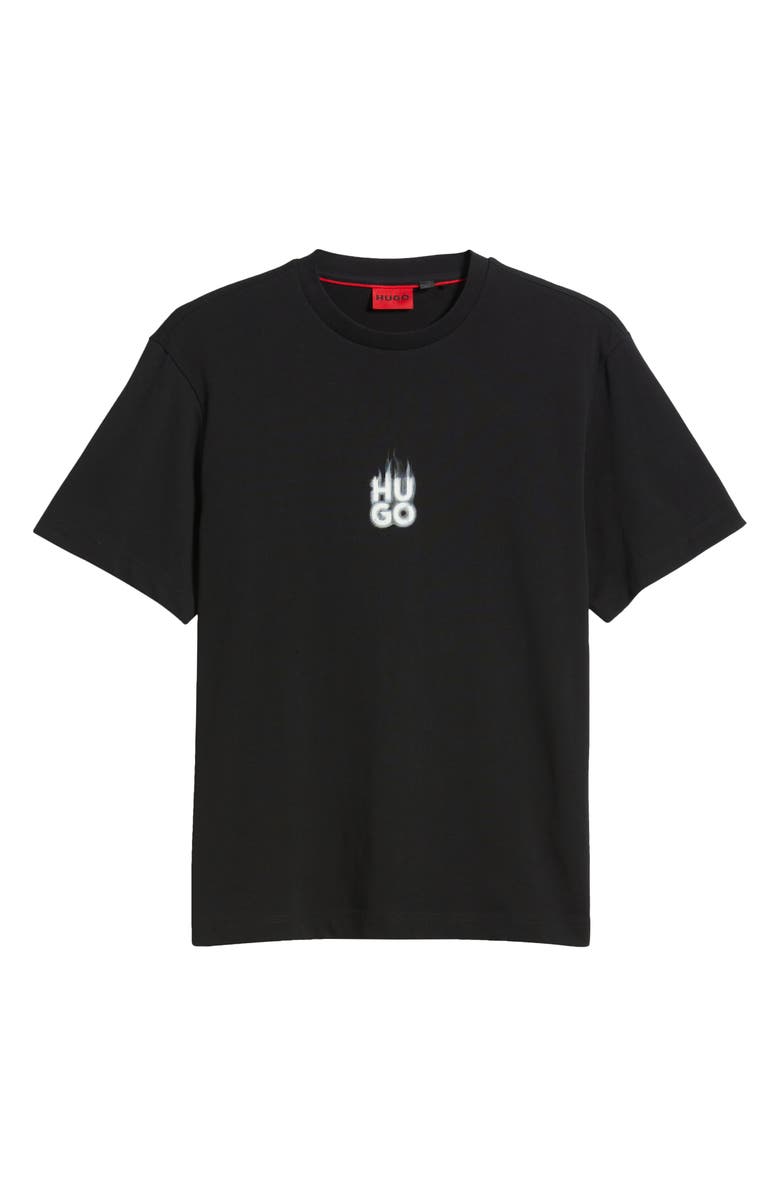 HUGO Dalsar Graphic T-Shirt, Alternate, color, Black