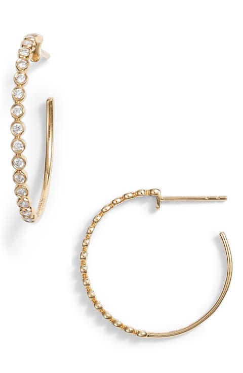 Diamond Hoop Earrings (Nordstrom Exclusive)