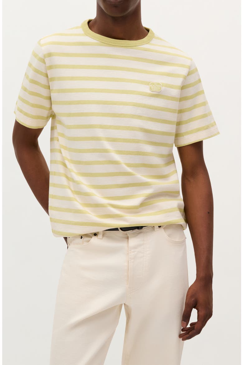 Stripes Patch Tee, Main, color, MELON