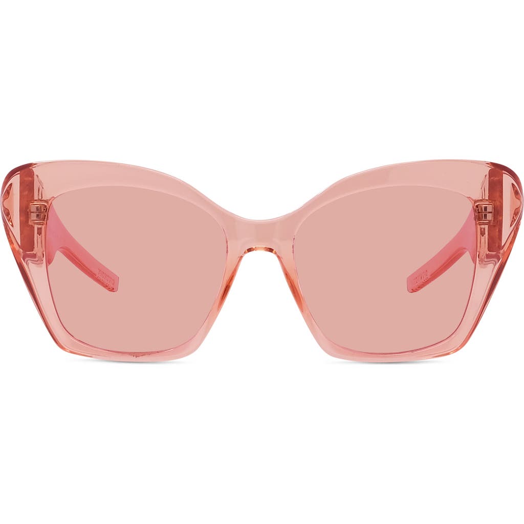 Givenchy Gv40096u 4g Liquid 42s Rosa Trasparente Sunglasses In Pink