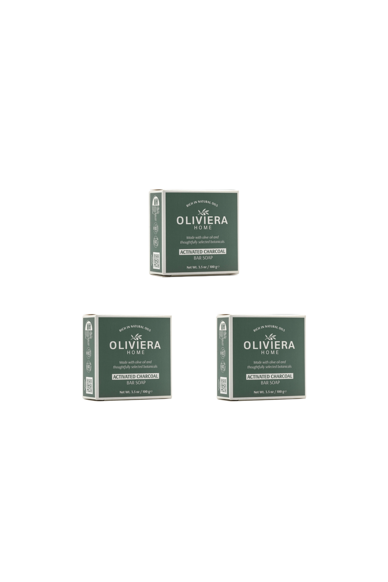 Activated Charcoal Bar Soap Trio, Alternate, color, Charcoal