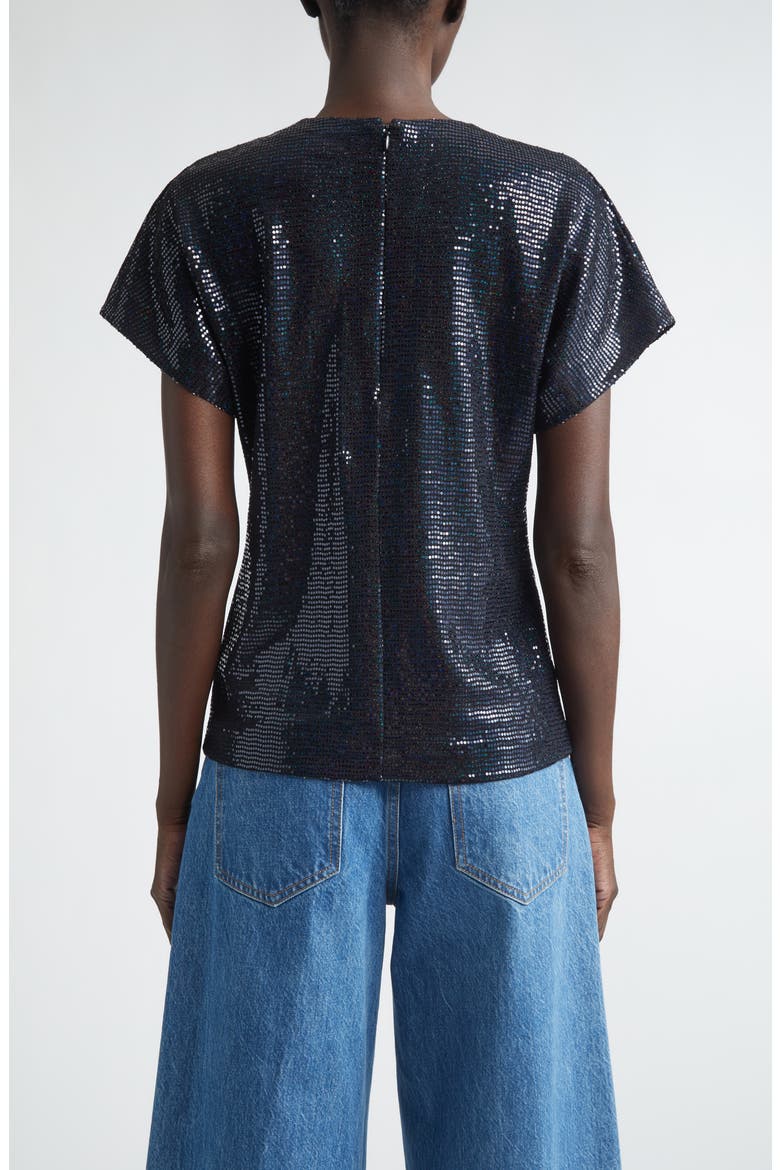 Sequin Dolman Sleeve Top, Alternate, color, MIDNIGHT METALLIC MULTI