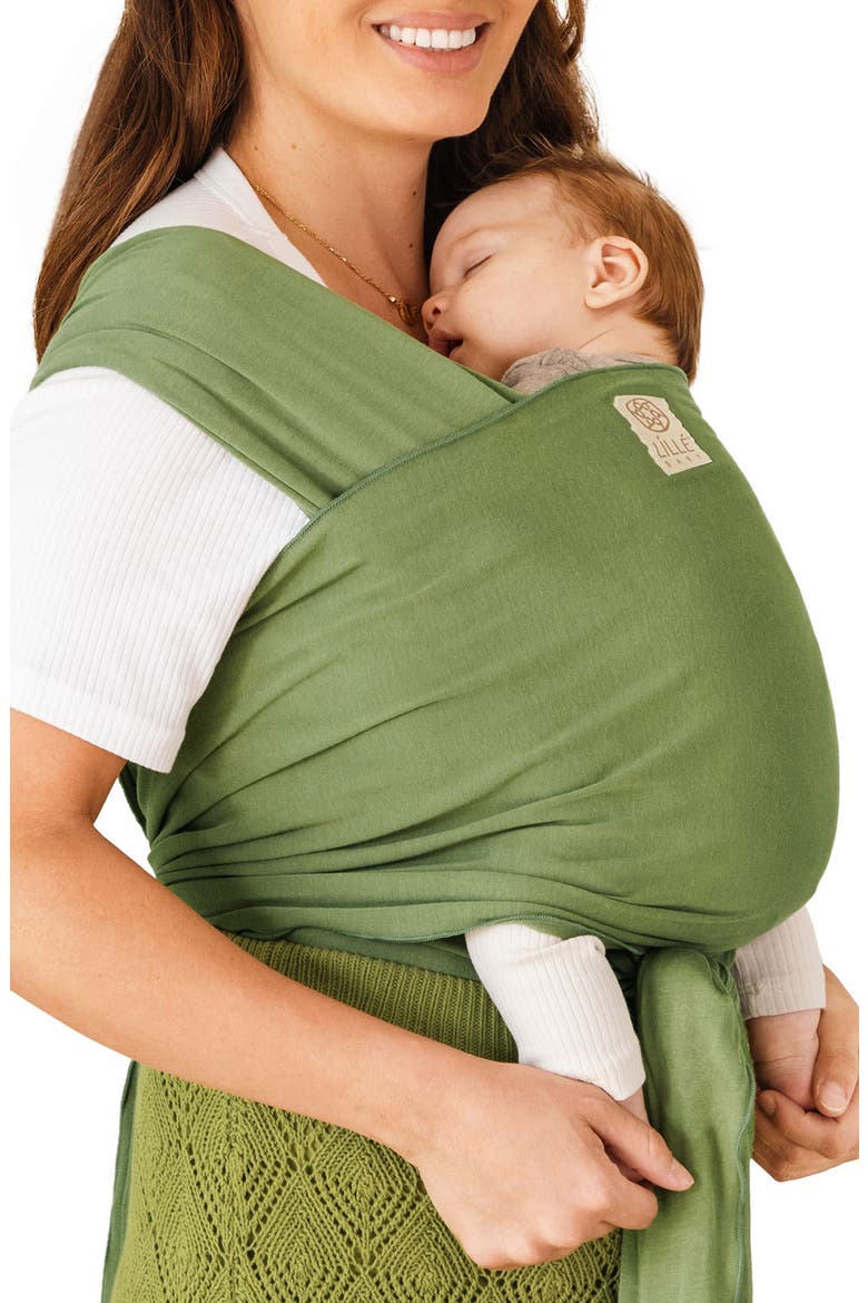 Moss Dragonfly Wrap Baby Carrier, Alternate, color, MOSS