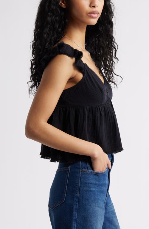 BP. BP. COTTON GAUZE BABYDOLL TOP 