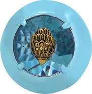 Kurt Geiger London Eagle Head Crystal Cocktail Ring