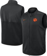 Nike Men's Nike Black Clemson Tigers Primetime Victory Performance Full-Zip Vest