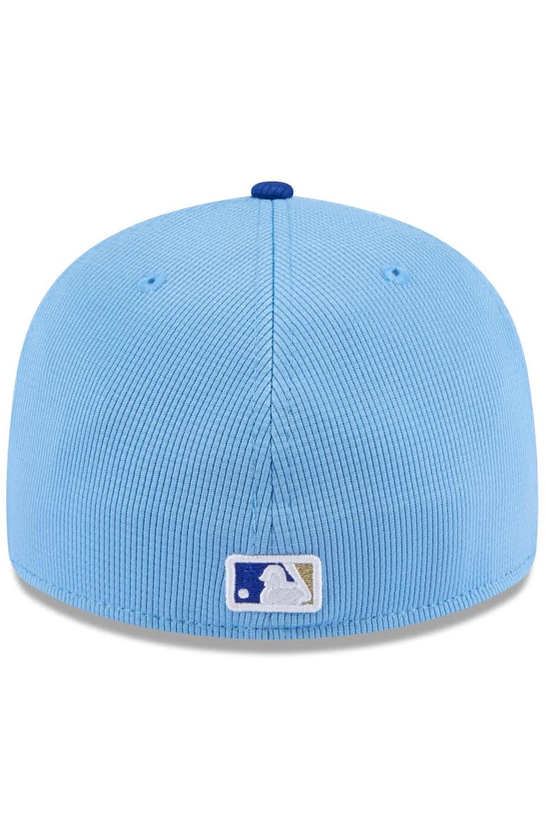 New Era Men's New Era  Light Blue/Royal Kansas City Royals 2025 Spring Training Low Profile 59FIFTY Fitted Hat, Alternate, color, 