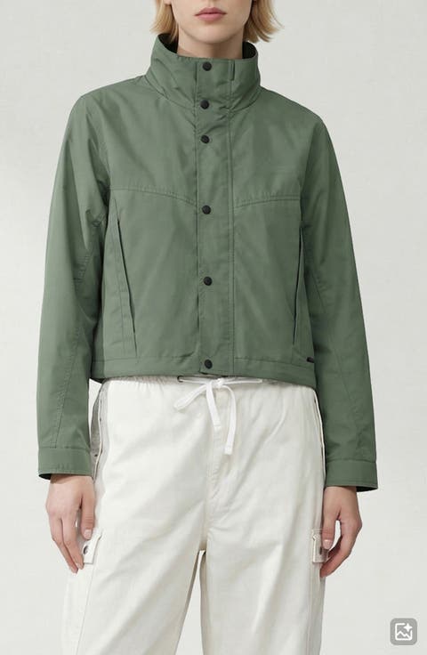 Skyler Short Water Repellent Windbreaker