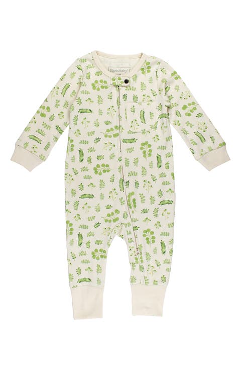 Print Organic Cotton Romper (Baby)