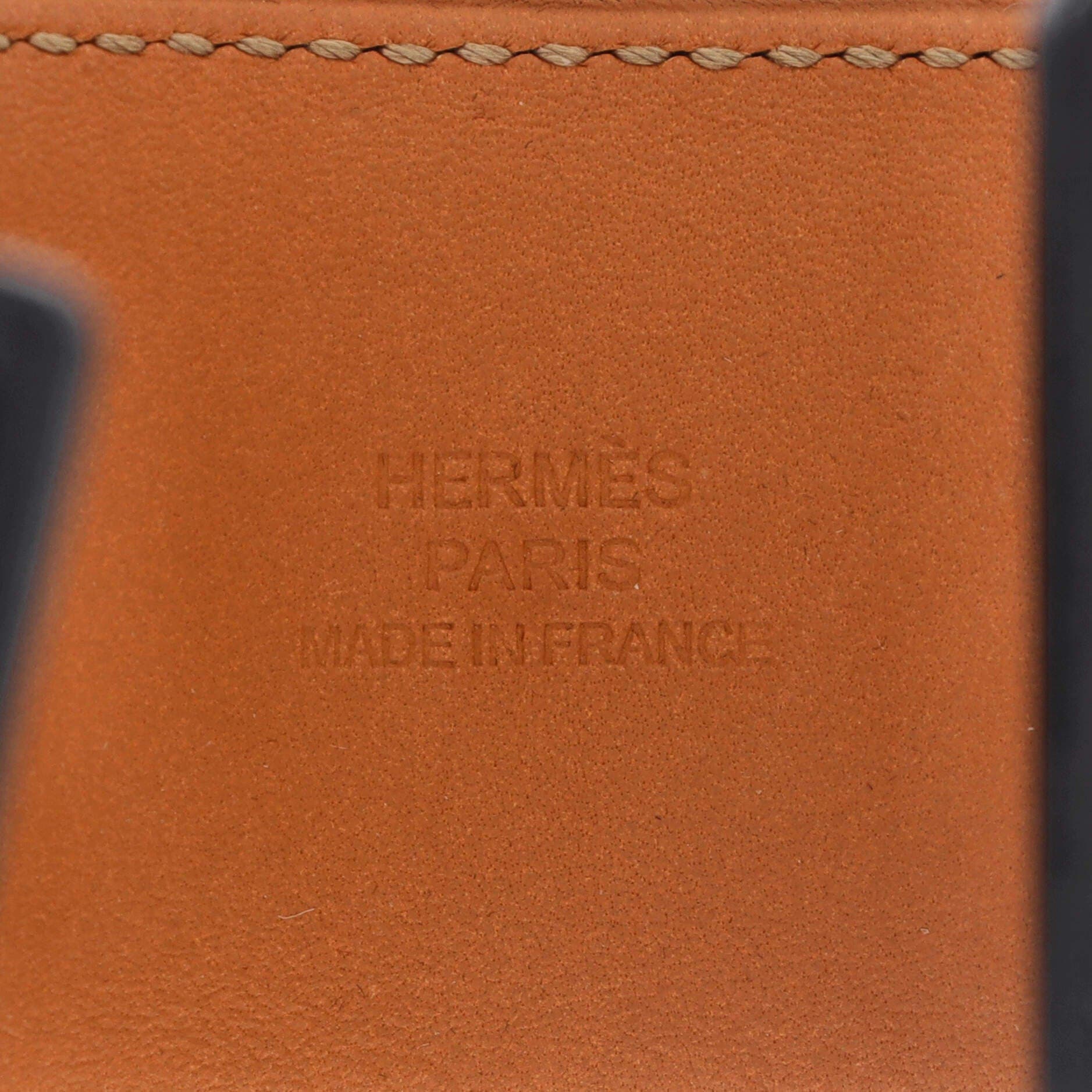 Pre-Owned Hermes Collier de Chien Bracelet Leather, Alternate, color, Black