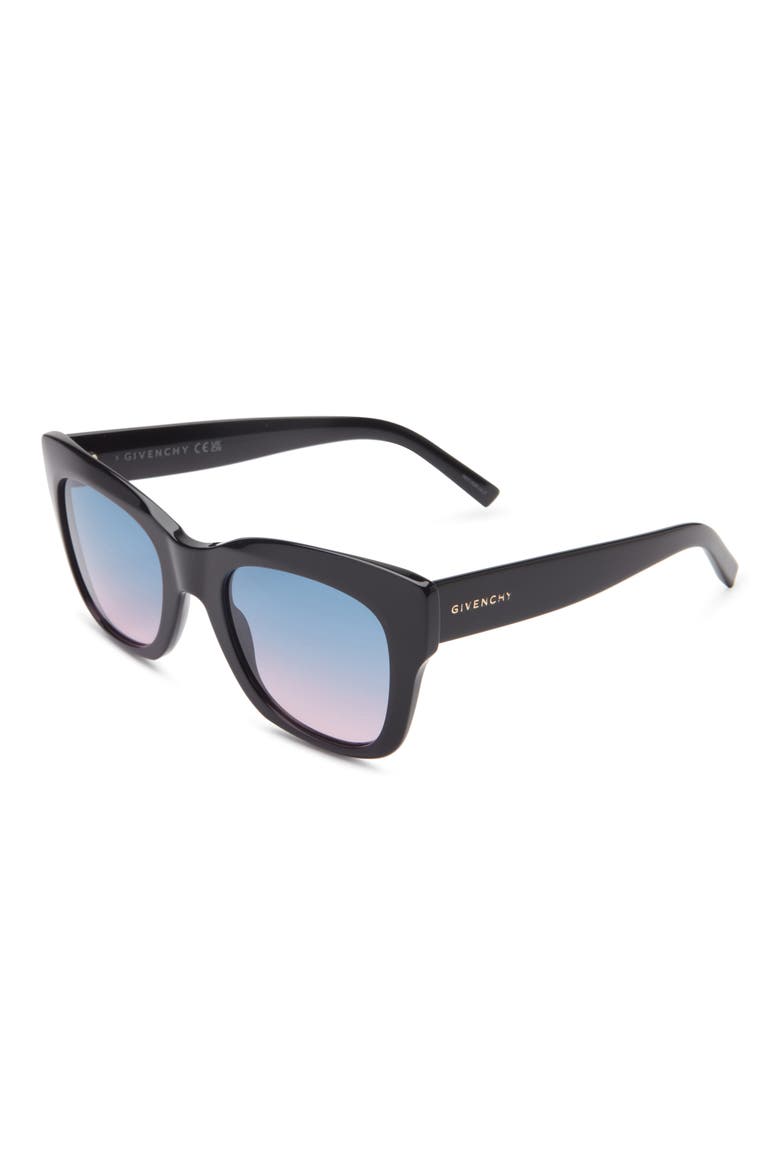 CITY GEOMETRIC SUNGLASSES, Alternate, color, SBLK/BLUG