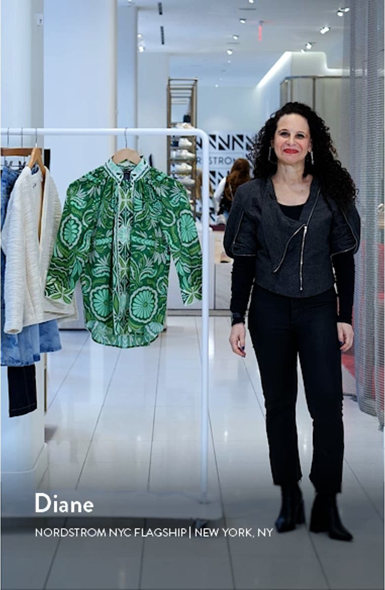 Floral Print Top, sales video thumbnail