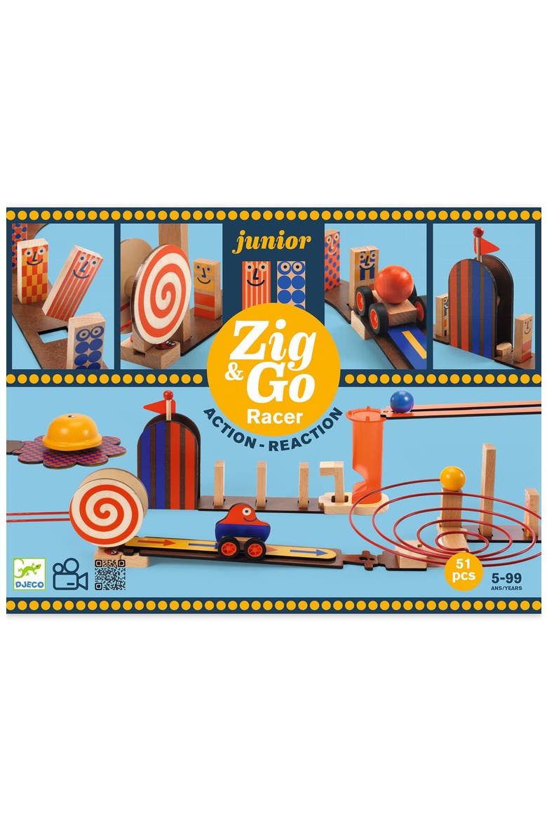 Zig & Go Racer Action-Reaction Playset, Alternate, color, MULTI