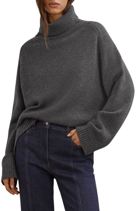 Brooklyn Wool & Cashmere Turtleneck Sweater
