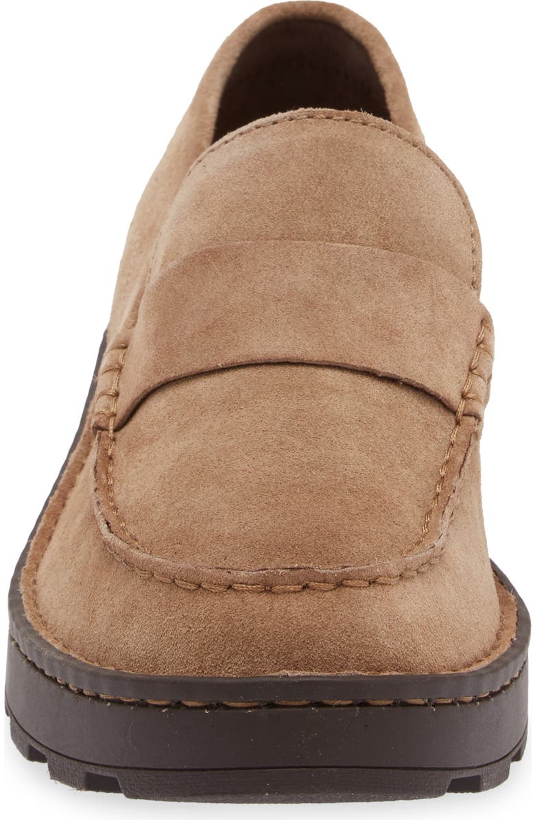 Børn Celeste Lug Loafer, Alternate, color, Taupe Suede