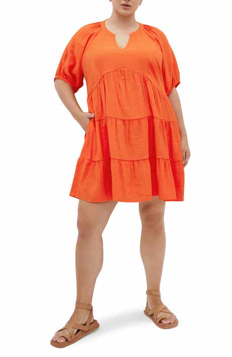 City Chic Kara Tiered Minidress