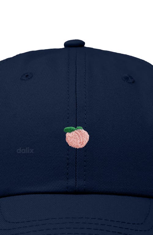Dalix Lil Peach Dad Cap In Blue