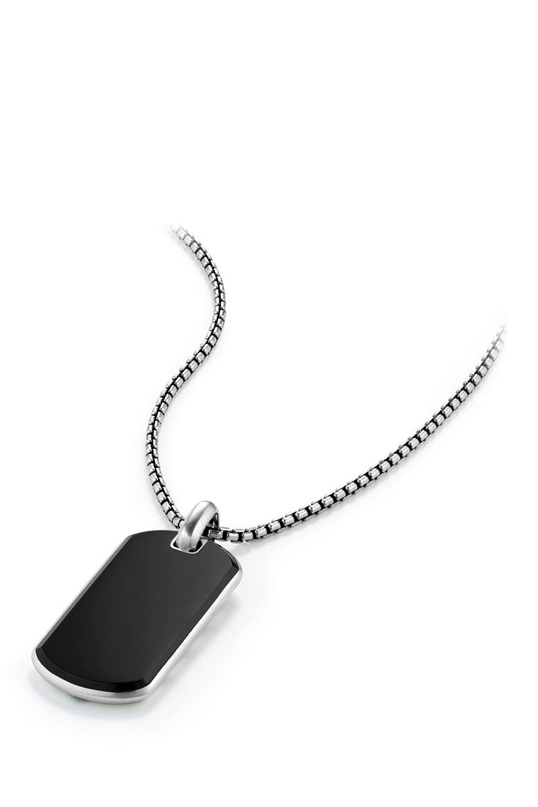 Exotic Black Onyx Stone Tag, Alternate, color, BLACK ONYX