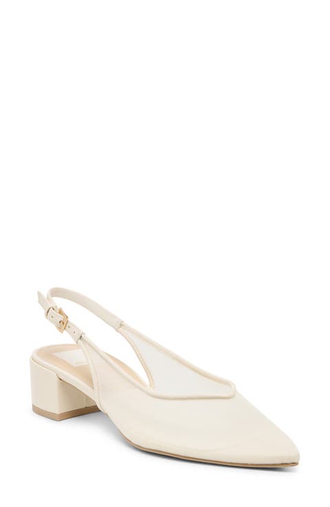 Cenna Pointed Toe Slingback Pump (Women)