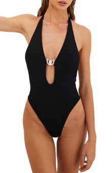 ViX Paula Hermanny Firenze Kori Cutout One-Piece Swimsuit