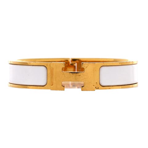 Clic H Bracelet Enamel Narrow