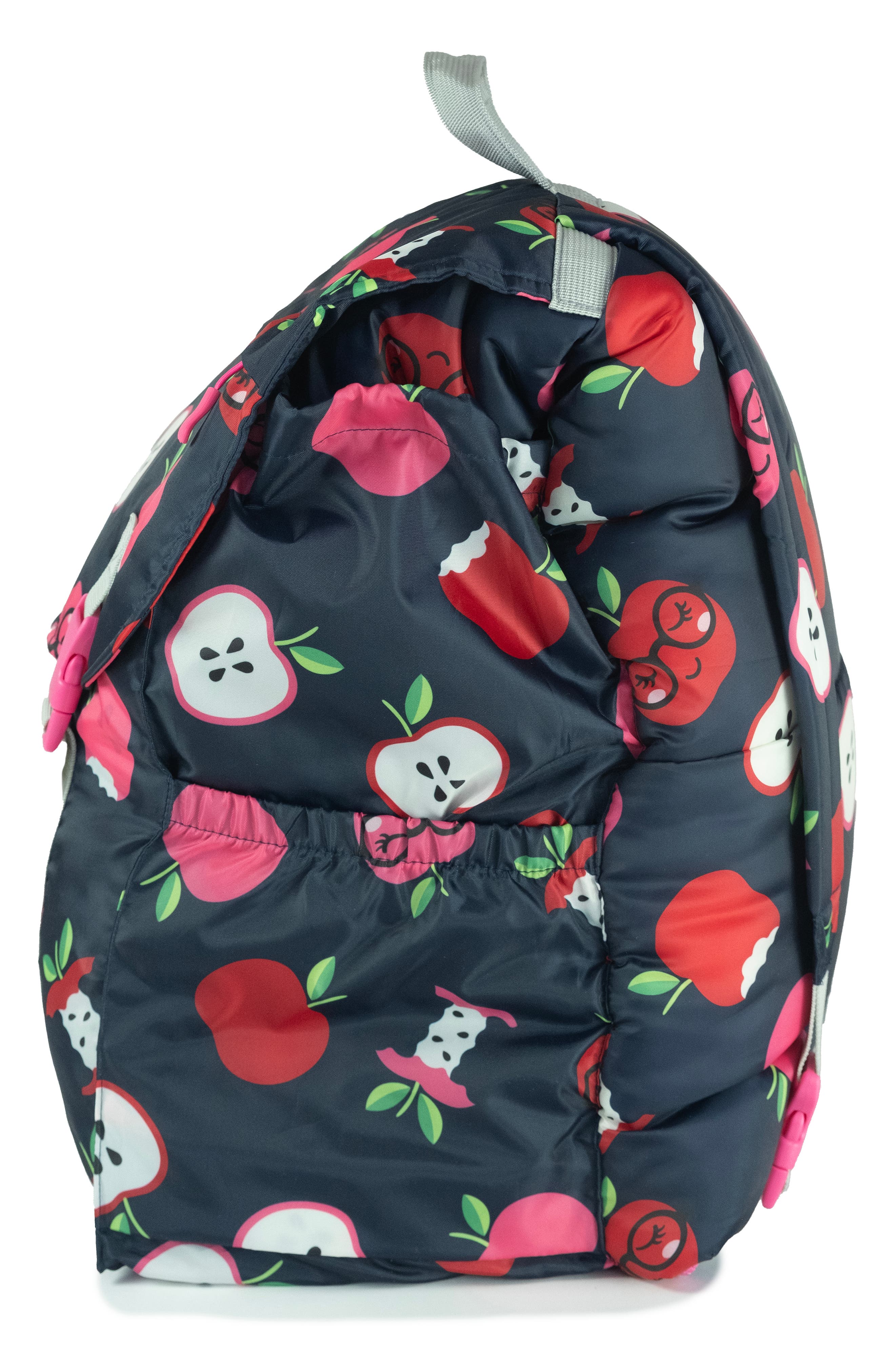 mimish Kids' Sleep-N-Pack Apple Picking Sleeping Bag Backpack, Alternate, color, 