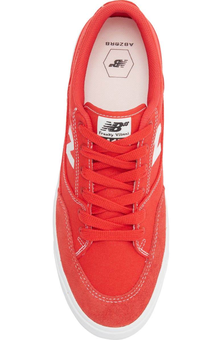 New Balance 417 Low Top Sneaker, Alternate, color, Red/ White